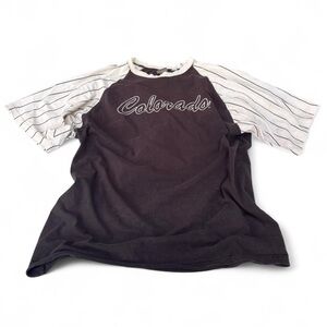 Vintage 90s Colorado Raglan Tee